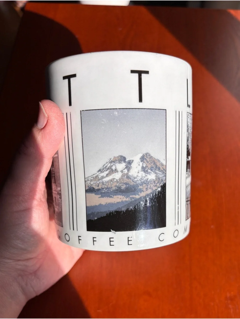 Starbucks Coffee Mug Barista City Series Seattle 2003